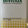 Thuốc Biviflox 400mg/250ml H/1 lọ
