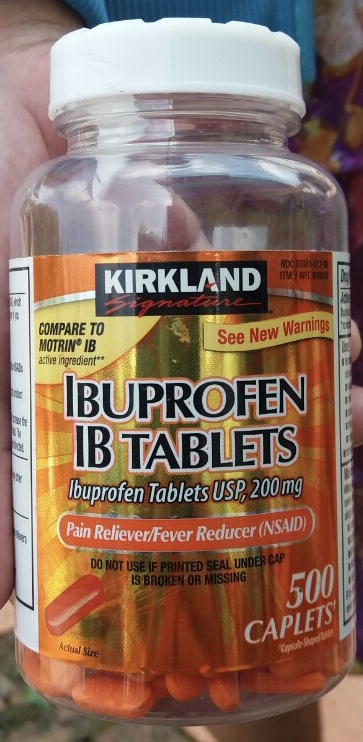 Ibuprofen 200mg H/500 viên Kirkland Mỹ