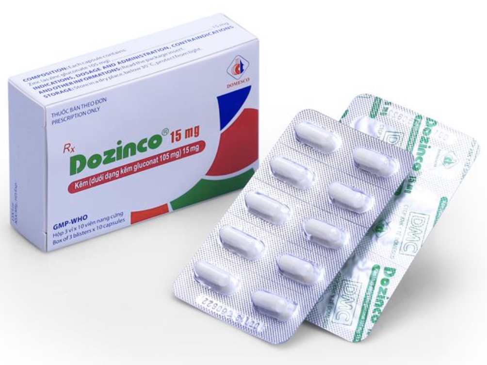 Dozinco 15mg H/30 viên