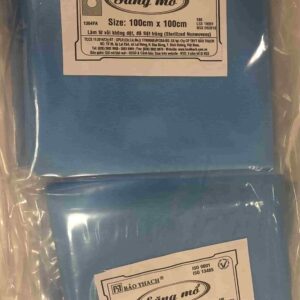 SĂNG MỔ 100X100 KHÔNG LỔ BẢO THẠCH (BỊCH/10 CÁI)