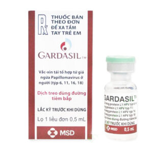 GARDASIL Inj 0.5 ml H/1 lo