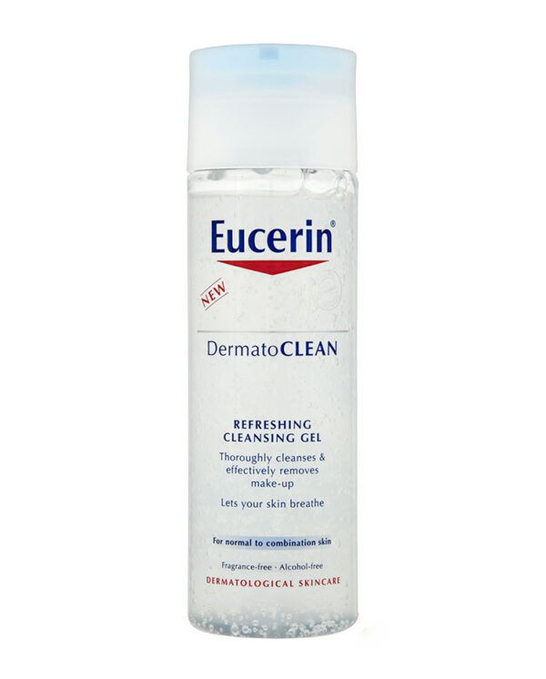 GEL RỬA MẶT CHO DA NHẠY CẢM DERMATOCLEAN GEL - EUCERIN 200ML