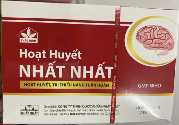 HOẠT HUYẾT NHẤT NHẤT H/30 viên