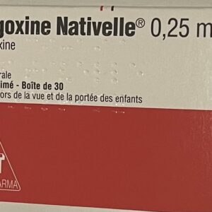 Digoxine Nativelle 0,25 mg H/30 viên