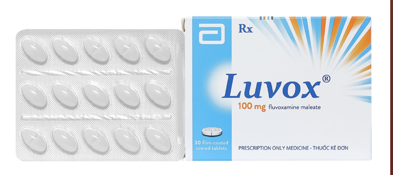 Luvox 100mg H/30 Viên (trị trầm cảm)