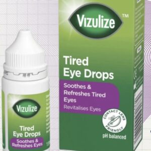Vizulize Tired Eye Drops giúp giảm mệt mỏi mắt 15ml H/1 lọ