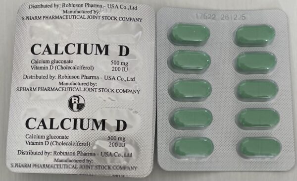 CALCI D ( Calcium D H/100 viên)
