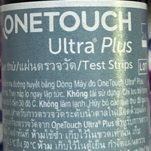 Que Thử Đường Huyết One touch Ultra Plus H/25 Cái