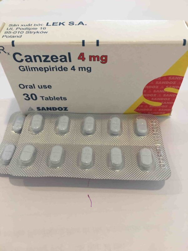 Canzeal 4 mg H/30 viên