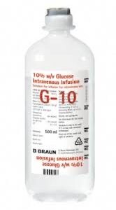 GLUCOSE 10% BRAUN 500 ML T/10 CHAI