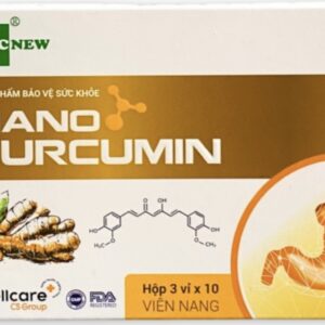 Nano Curcumin H/30 viên ( giảm acid dịch vị, giảm viêm loét dạ dày)