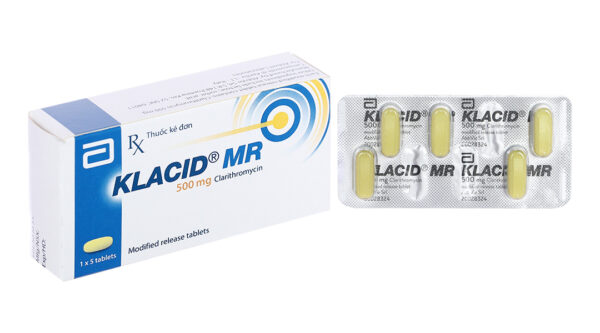 Klacid MR 500mg H/5 viên