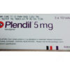 PLENDIL 5MG H/30 viên (điều trị tăng huyết áp, đau thắt ngực