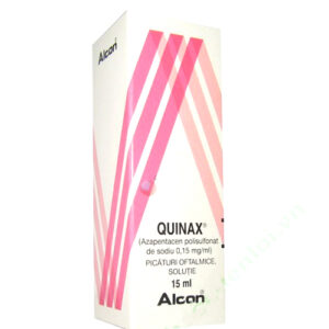 Thuốc nhỏ mắt Quinax 150 mcg/mL