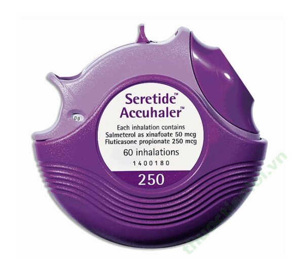 SERETIDE ACCUHALER 50/250MCG 60 liều hít