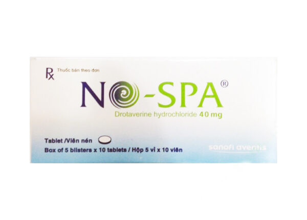 NO SPA 40MG H/50 viên