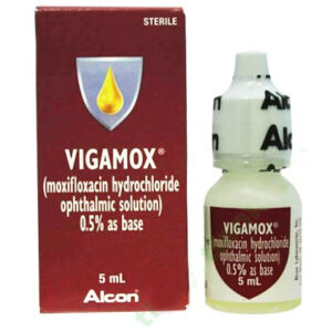 VIGAMOX 0,5% 5 ml thuốc nhỏ mắt