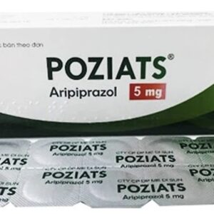 POZIATS 5MG (Aripiprazol 5)  H/30 VIÊN ( ĐIỀU TRỊ TÂM THẦN PHÂN LIỆT)
