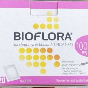BIOFLORA 100MG Pháp trị tiêu chảy H/20 gói