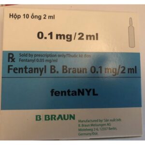 FENTANYL B.BRAUN 0.1MG/2ML H/10 ỐNG