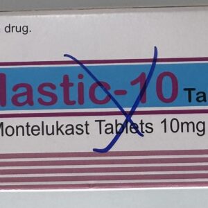 Mastic-10mg ( montelukast 10mg) H/30 viên (điều trị hen phế quản mạn tính)