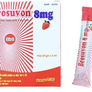 Brosuvon 8mg H/20 gói x 5ml (Thuốc long đàm)