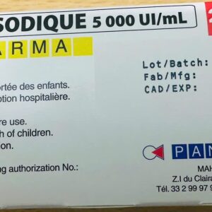HEPARINE SODIQUE 5000UI H/10 LỌ 5ML( thuốc chống đông máu)