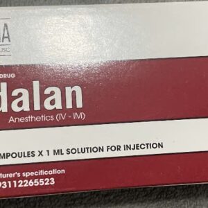 Zodalan 5mg/1ml ( Midazolam 5mg)H/10 ống Lốc /5 hộp