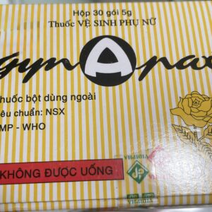 Bột vệ sinh phụ nữ Gynapax 5g H/30 gói