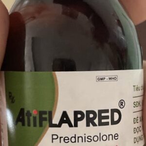 ATIFLAPRED 10mg/5ml ( Prednisolone) H/1 lọ 60 ml