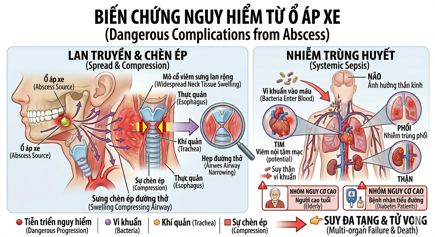 triệu chứng áp xe răng, dấu hiệu áp xe răng, áp xe răng bị sưng mặt, áp xe răng đau nhức, áp xe răng chảy mủ, áp xe răng sốt, áp xe răng hôi miệng, áp xe răng đau tai, áp xe răng sưng nướu, áp xe răng có nguy hiểm không