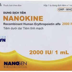 Nanokine 2000IU/ml H/1 Lọ 1ml  (điều trị thiếu máu)