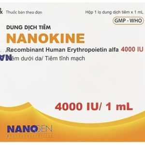 Nanokine 4000IU H/1 Lọ 1ml (Điều trị thiếu máu ở bệnh nhân suy thận)