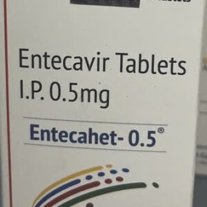 ENTECAVIR 0,5MG INDIA H/30 VIÊN VIÊM GAN SIÊU VI B MÃN TÍNH