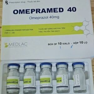 OMEPRAMED 40MG (OMEPRAZOL 40MG) MEDLAC H/10 LỌ
